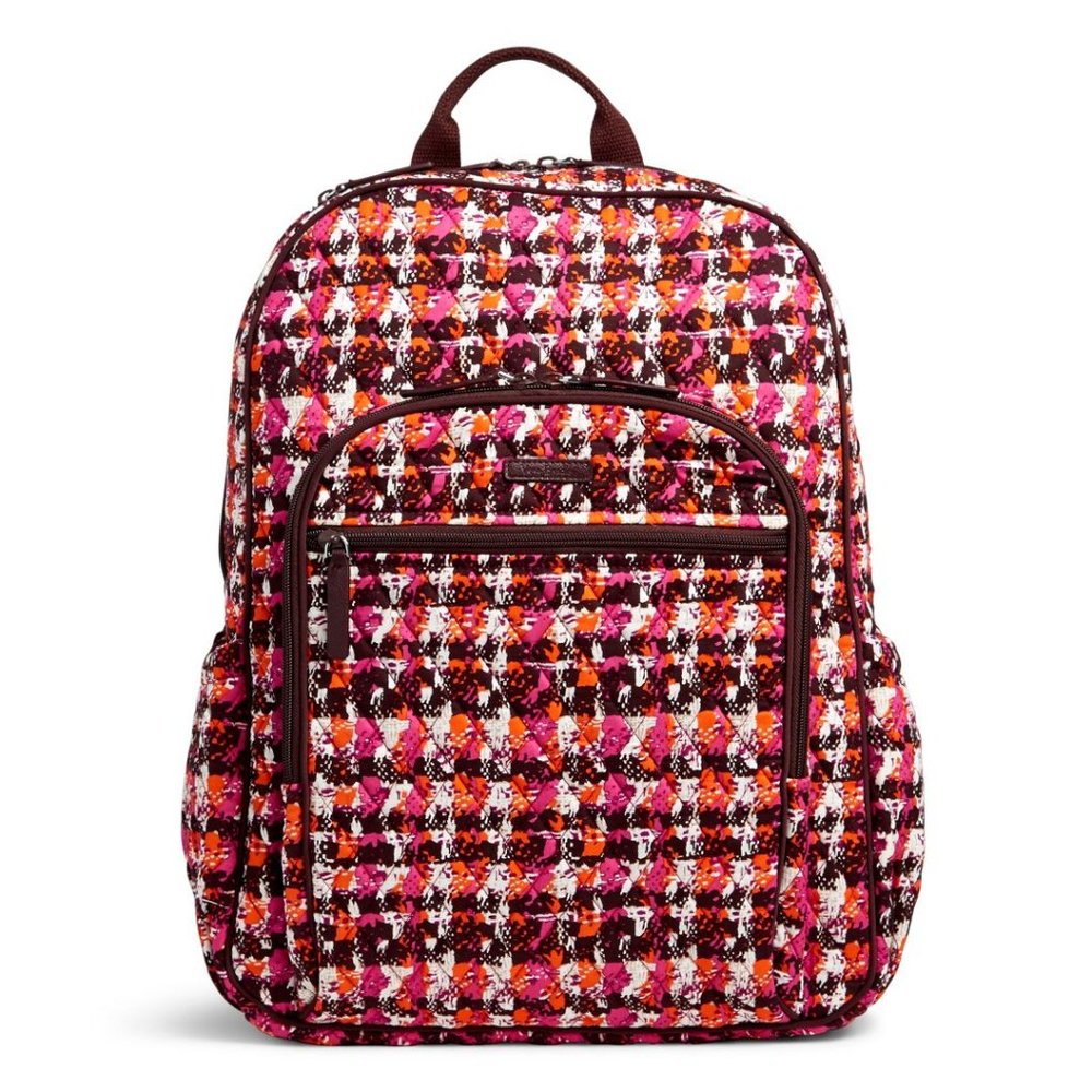 Vera Bradley Campus Tech Backpack Houndstooth